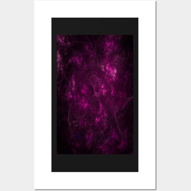 Fire - Purple Wall Art by cthomas888